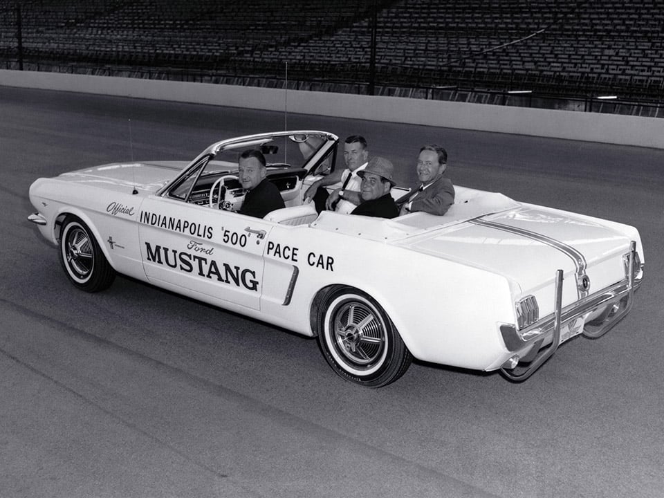 Car ford mustang pace #4