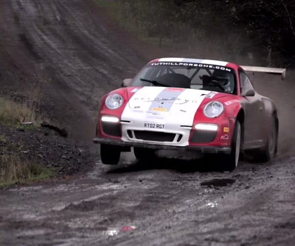 Chris Harris Hoons a Porsche 997 in the Mud