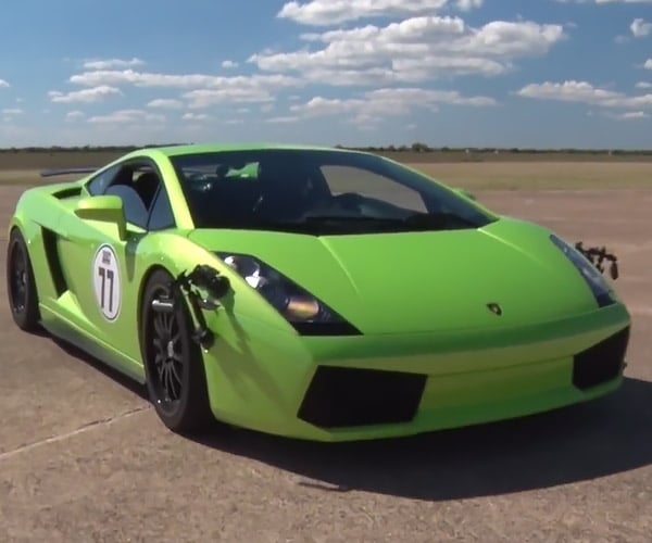 Blow out Your Speakers with This 1800hp TT Lambo
