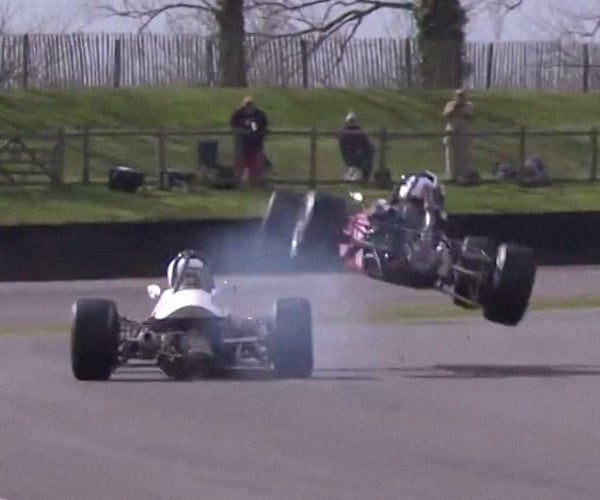 This Is The Funniest Looking Racing Crash Ever
