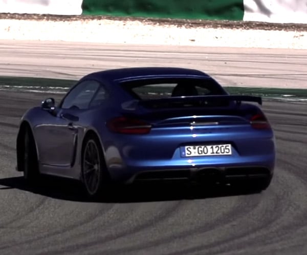 Porsche Cayman GT4 Track Video with Chris Harris