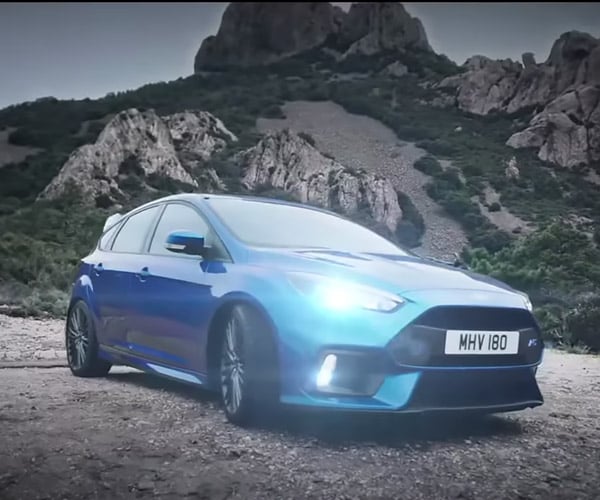 2016 Ford Focus RS Driving Footage