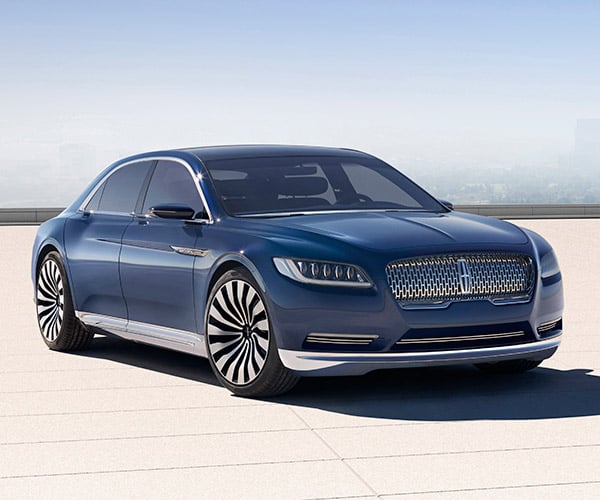 Lincoln Shows Continental Concept, Production in 2016