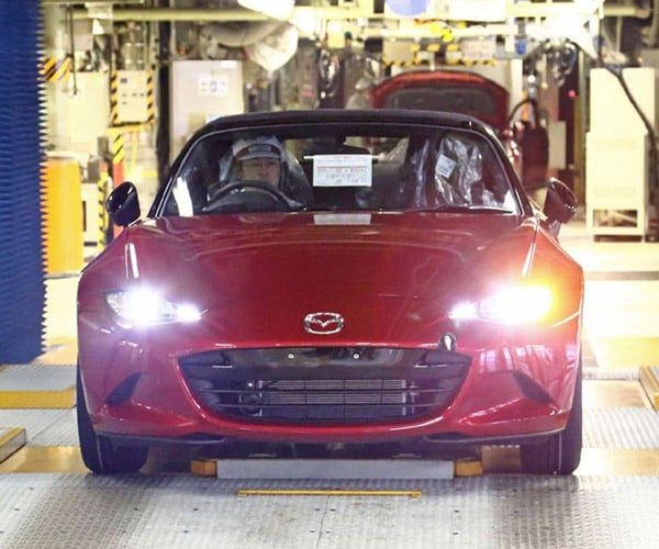 2016 Mazda MX-5 Production Has Begun