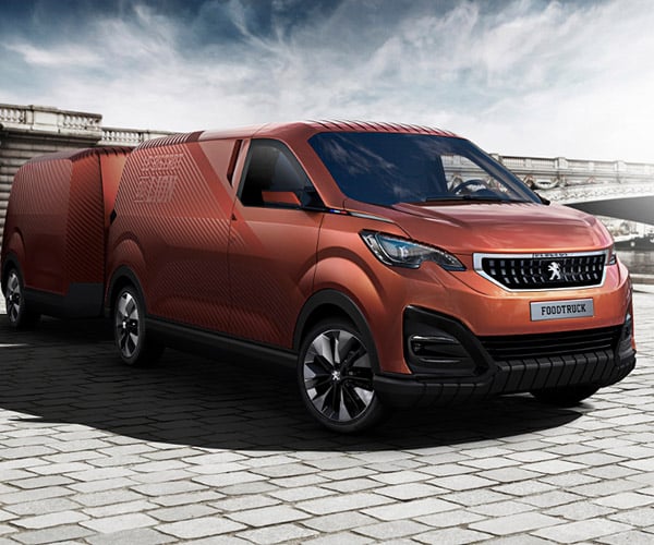 Peugeot Design Lab Made a Dedicated Food Truck