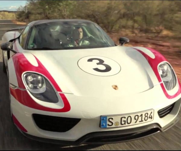The Porsche 918 Spyder Proves Its Top Speed In Australia