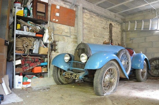 1925 Bugatti Type 13 Brescia barn find_3