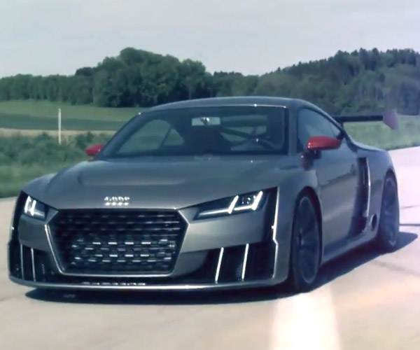 Audi TT Clubsport Screams on Video