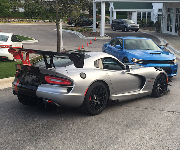 The Dodge Viper ACR Revs Its Mighty Engine