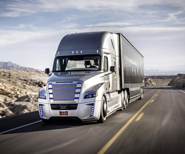 Freightliner Autonomous Trucks Land Utah License