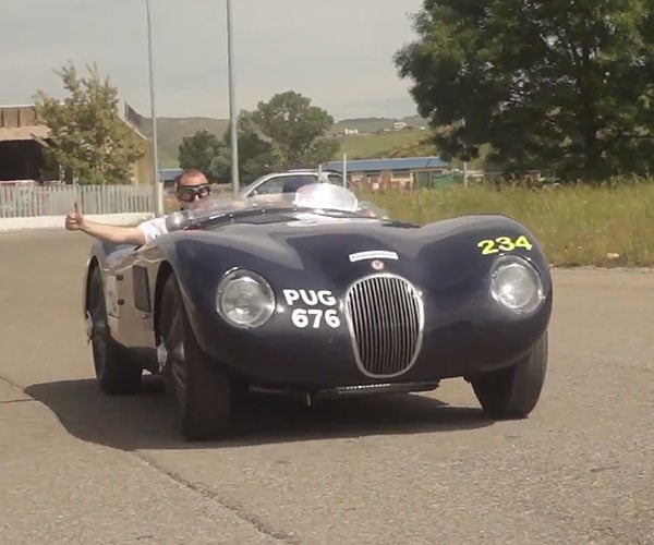Tackling the 2015 Mille Miglia in a Jaguar C-Type