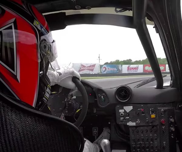 McLaren F1 GTR In-car and On-car Video