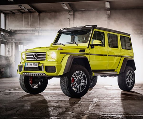 Mercedes-Benz G500 4×4² Confirmed for Production