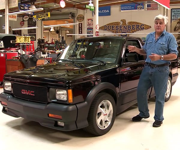 Jay Leno Shows off His 1991 GMC Syclone