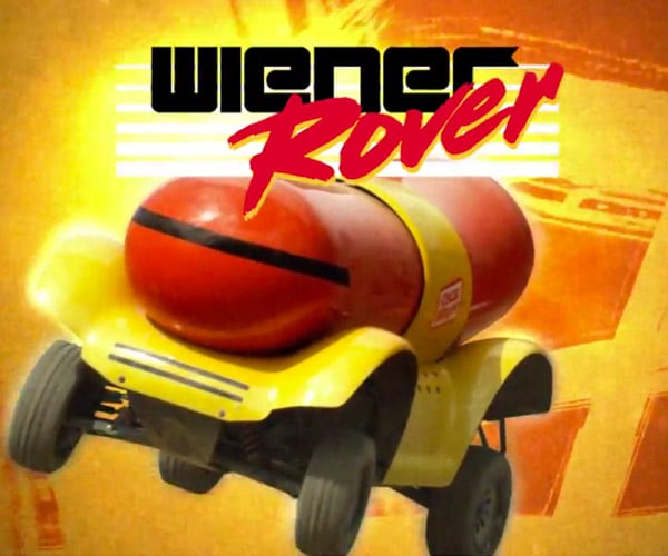 Four-wheelin' with the New Wienermobile