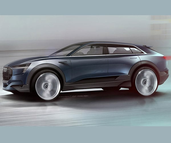 Audi E-Tron Electric SUV Concept: Production in 2018