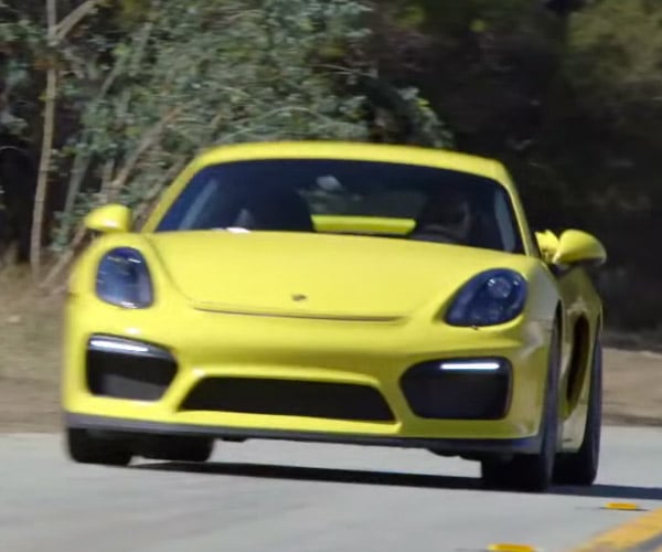 Porsche Cayman GT4 Put to the Test on the Track