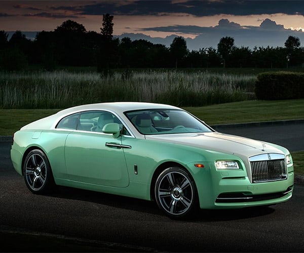 Rolls-Royce Wraith Jade Pearl Edition: Green Overload