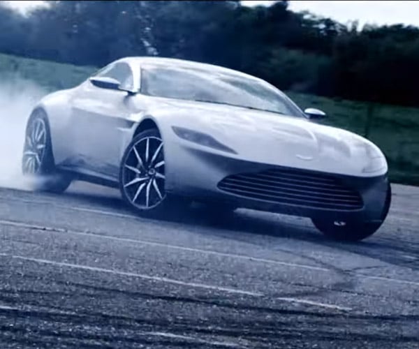 James Bond's Aston Martin DB10 Hooned About