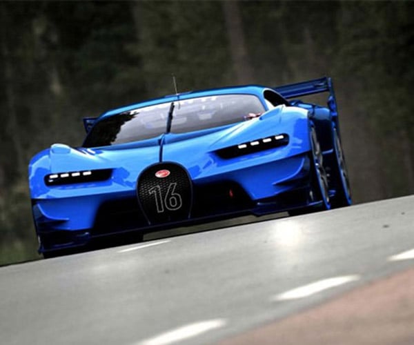 Bugatti Vision Gran Turismo in the Flesh