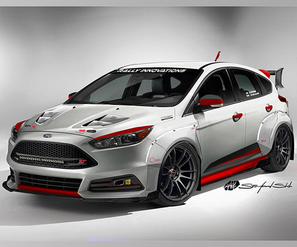 Ford to Show off a Slew of Custom Focus STs at SEMA