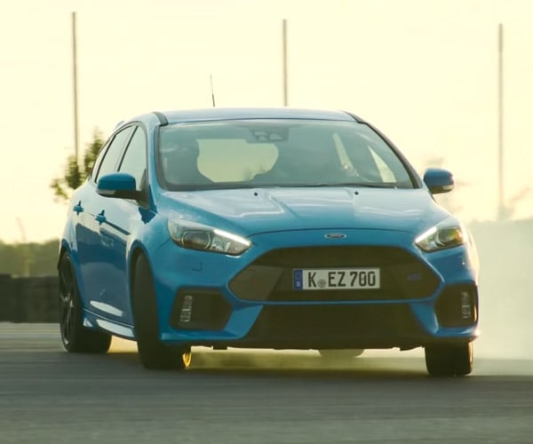 Ben Collins Shows off Ford Focus RS Drive Modes