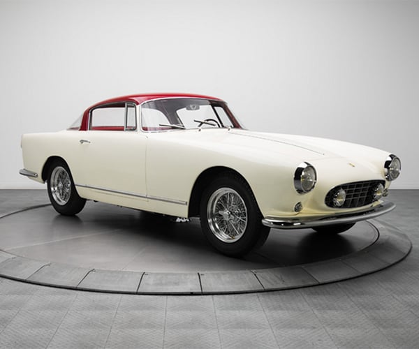 This White and Red '56 Boano Ferrari Costs Serious Green