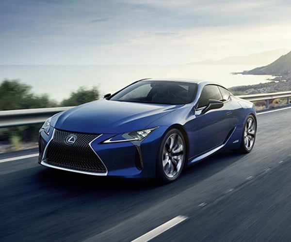 Lexus LC 500h Debuts with Multi-Stage Hybrid System