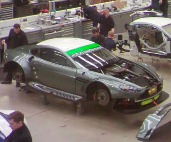 Watch an Aston Martin V8 Vantage GTE Racer Get Built