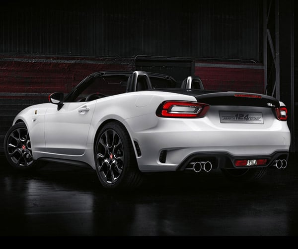 The Mighty Roar of the Abarth 124 Spider