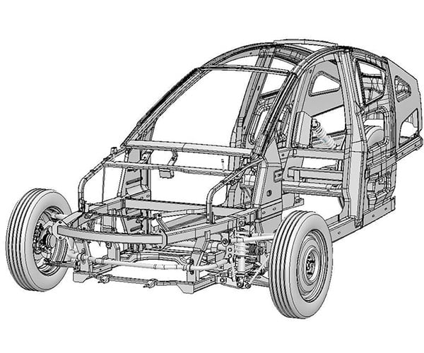 Elio Motors Completes Chassis Engineering