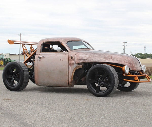 This '47 Chevy Rat Rod is Part Mercury Cougar