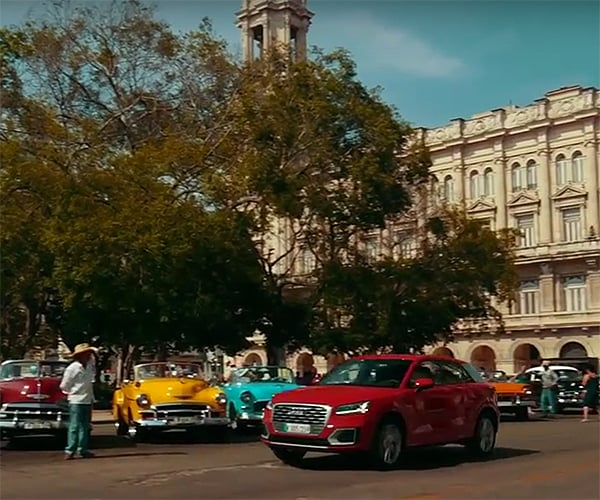 Cuban Cars and Scenery Steal Show from the Audi Q2