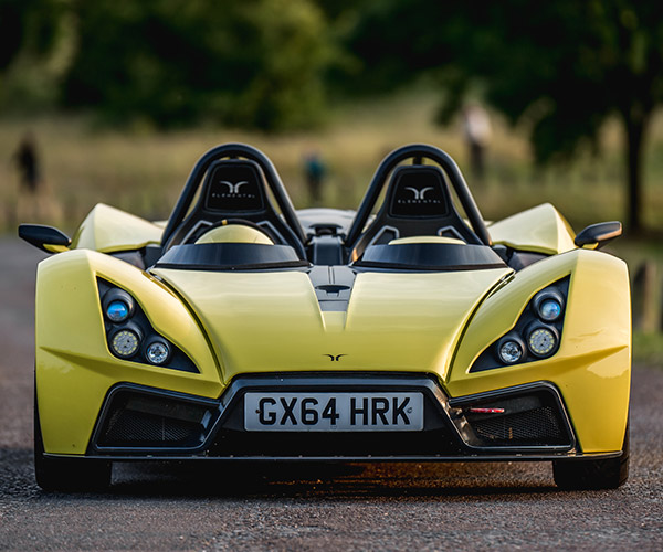 Production Elemental RP1 to Blast Up Goodwood Hill Climb