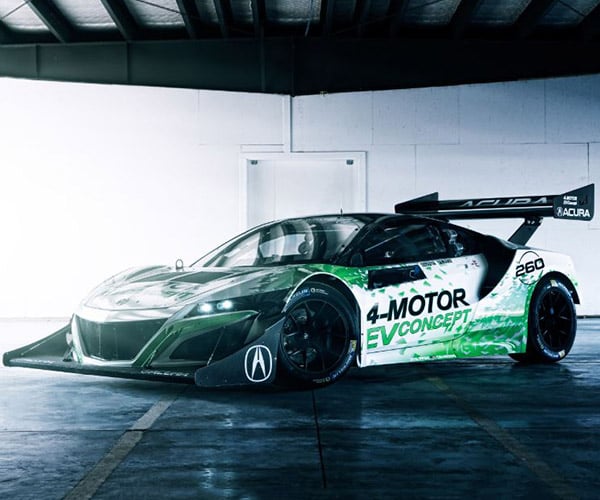 Acura Sends NSX-Based EV to Conquer Pikes Peak