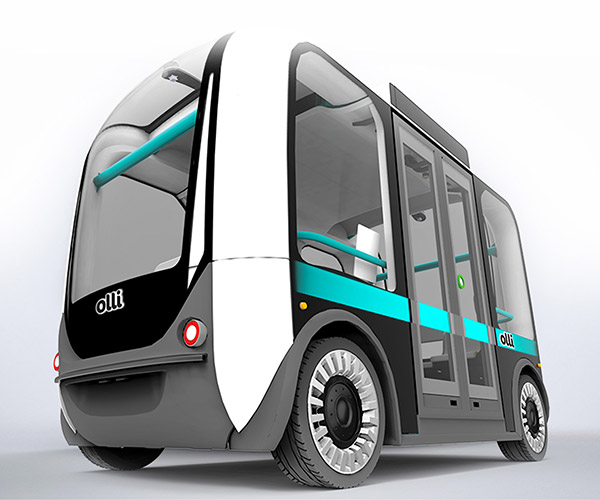 Local Motors Olli Autonomous Bus Has a Supercomputer Brain