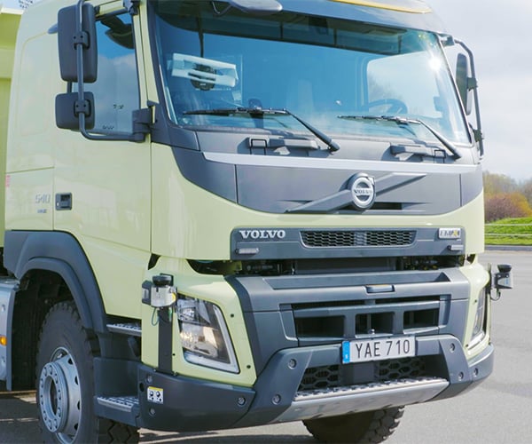 Volvo Shows off Its FMX Autonomous Truck