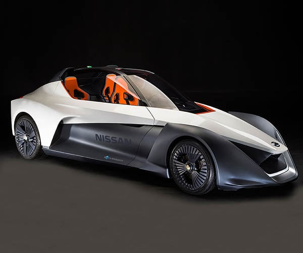 Nissan BladeGlider Electric Sports Car: Pointy, but Powerful