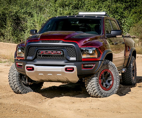 Ram Rebel TRX Crushes Rock with Hellcat Power