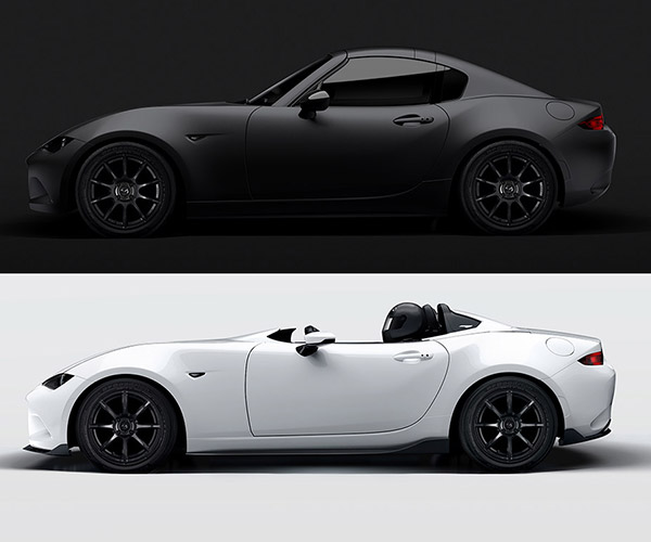 Mazda Speedster Evolution and MX-5 RH Kuro are Track Guy Dreams