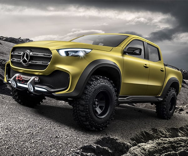 Mercedes-Benz X-Class Pickup Concept Revealed, But Not for U.S.