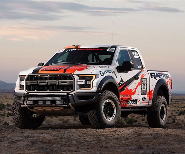 2017 Ford Raptor Takes 3rd in Baja 1000, Then Drives Home After Race