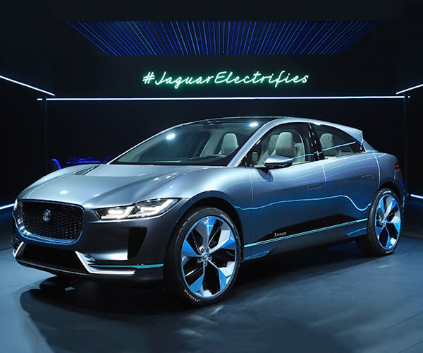 Jaguar I-PACE Crossover EV Takes Aim at Tesla Model X