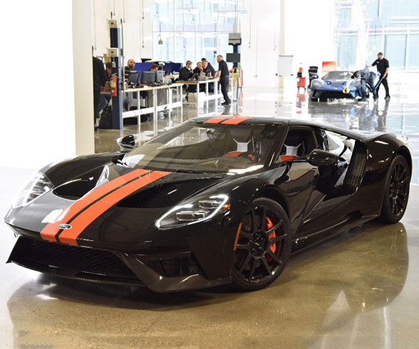 Ford GT Job 1 Rolls off Assembly Line