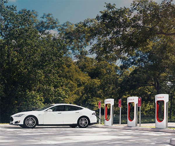 Tesla Supercharger May Not Be Free, But It's Cheaper than Gas