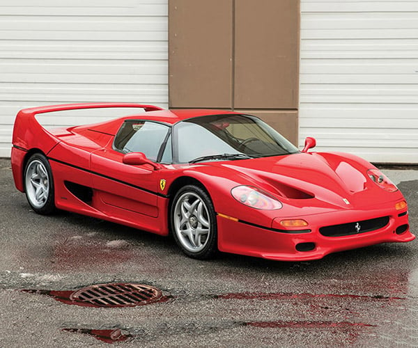 Mike Tyson Owned Ferrari F50 Heads to Auction