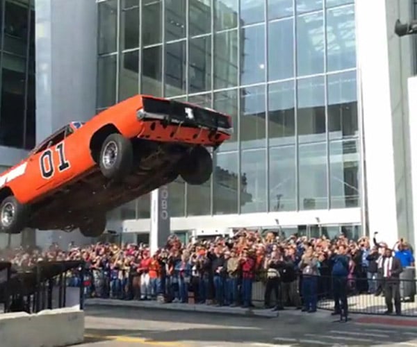 General Lee Stunt Jump Kills a Charger and We Are Sort of Bummed