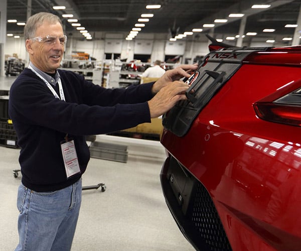 Acura NSX Insider Experience Lets Owners See Their Car Being Built