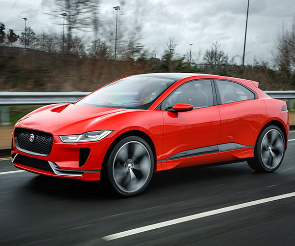 Jaguar I-PACE Electric Crossover Hits the Streets of London
