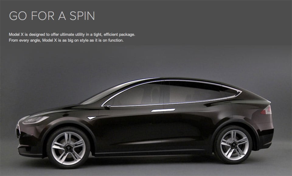 Tesla Model X: AWD Crossover